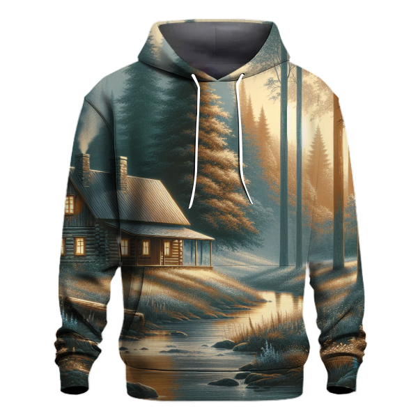 Rustic Cabin Vibes Hoodie