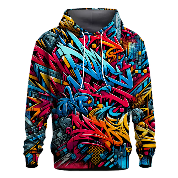 Graffiti Style Tribute Hoodie