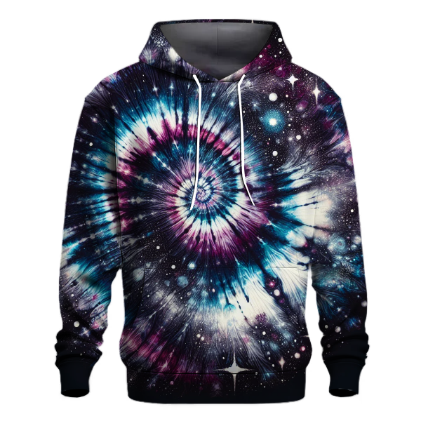 Midnight Cosmos Tie-dye Hoodie
