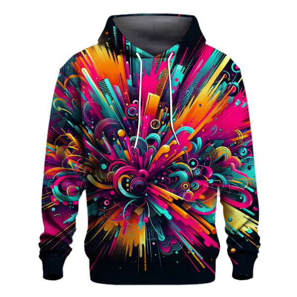 Neon Graffiti Jam Hoodie