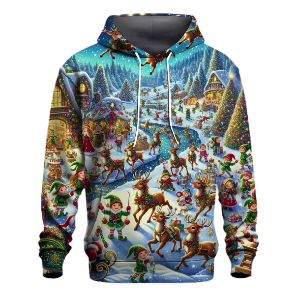 Holiday Greetings from the North Pole Hoodie