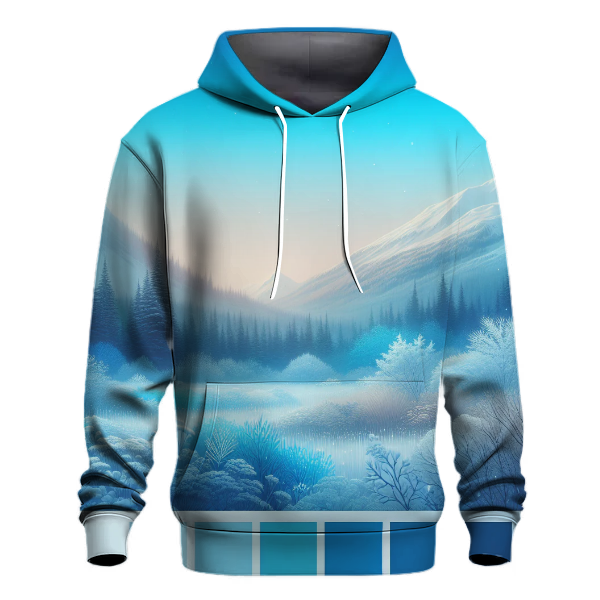 Icy Blue Fade Hoodie