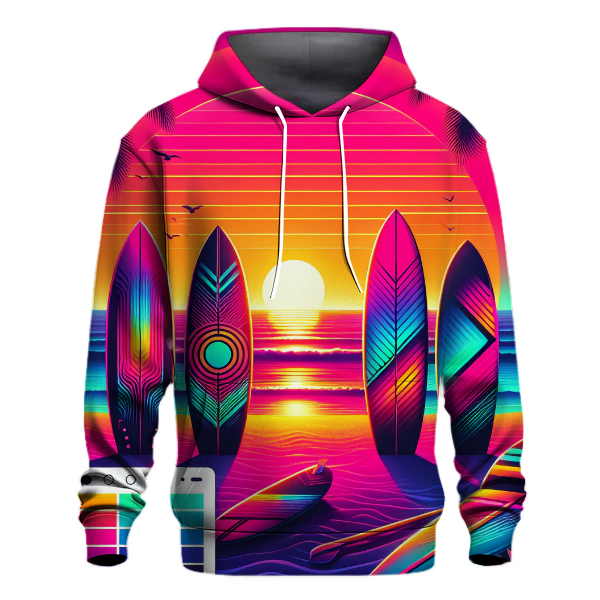 Neon Surfboards Hoodie