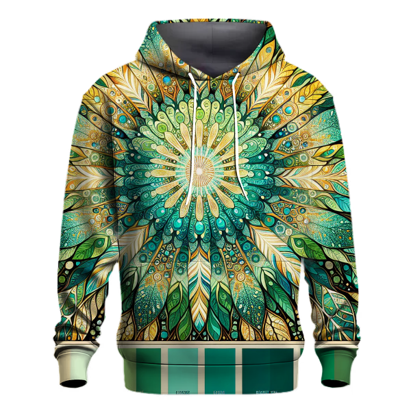 Prismatic Forest Aura Hoodie