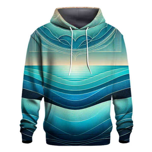 Mystical Ocean Wave Hoodie
