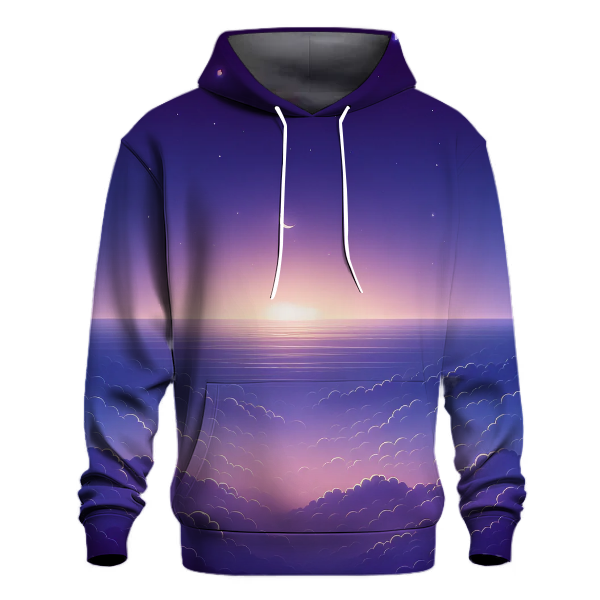 Lavender Twilight Gradient Hoodie