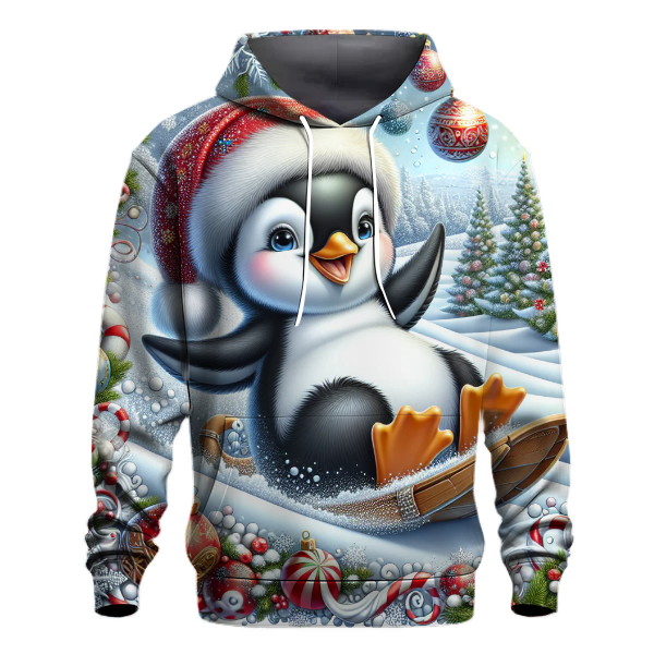 Cute Penguin Christmas Hoodie