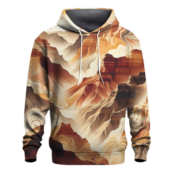 Canyon Sunrise Tie-Dye Hoodie