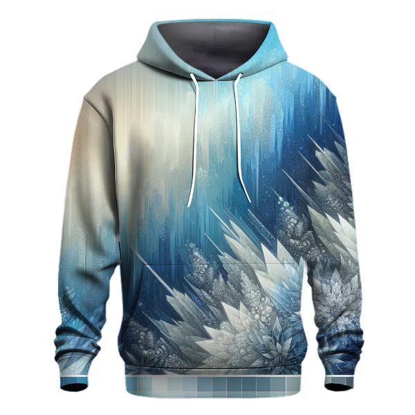 Ice Crystal Glimmer Hoodie