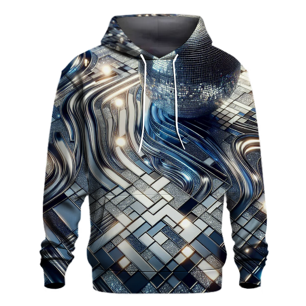 Disco Nights Metallic Hoodie