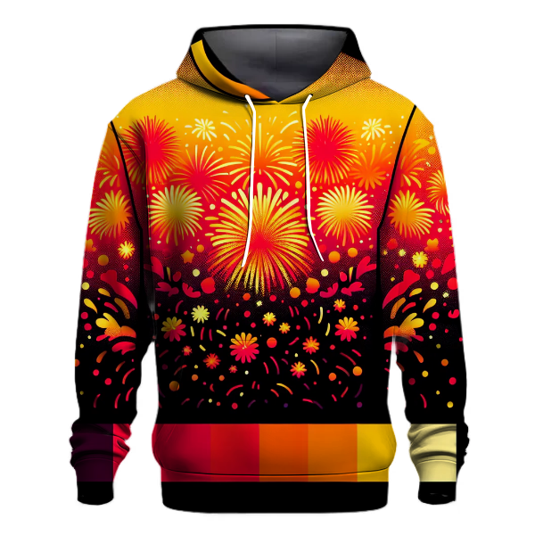 Festival Firework Gradient Hoodie
