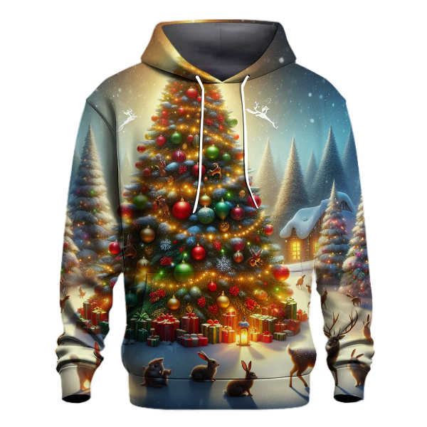 Magical Christmas Tree of Light Hoodie