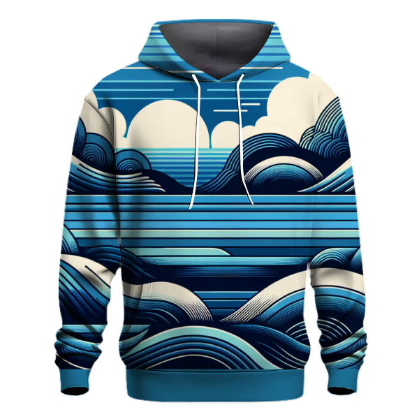 Tidal Waves Gradient Hoodie