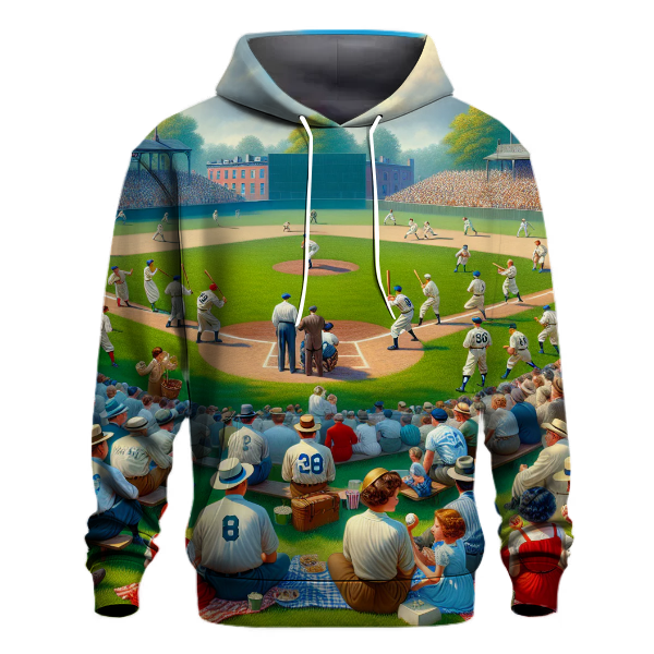 Baseball - Classic American Spirit Hoodie