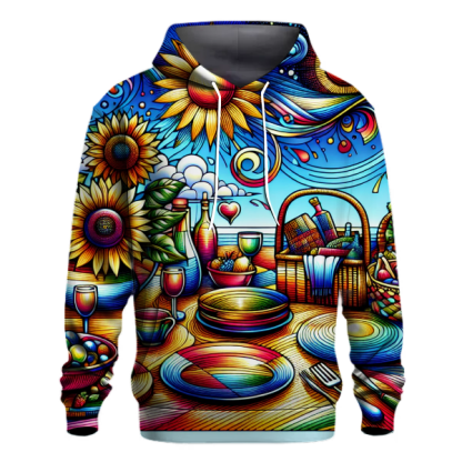 Joyful Summer Picnic Hoodie