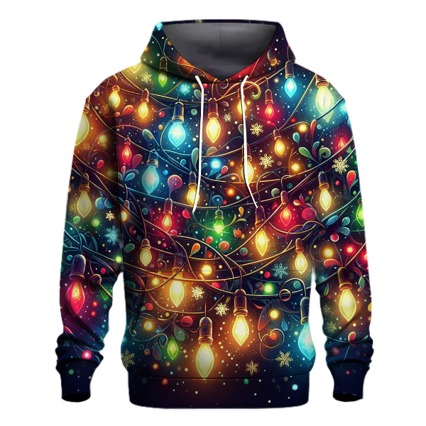 Merry & Bright Holiday Lights Hoodie