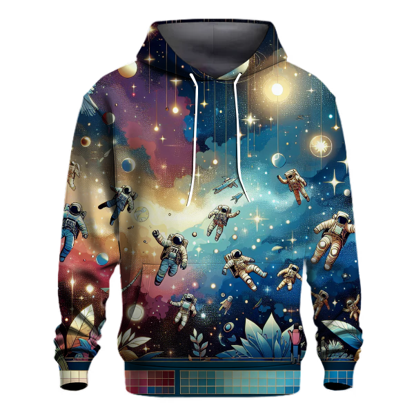Astronauts Among Stars Hoodie