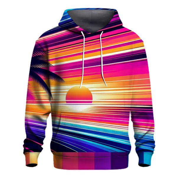 Tropical Sunset Sway Hoodie