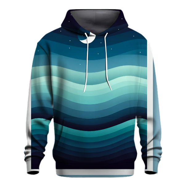 Moonlit Lagoon Gradient Hoodie