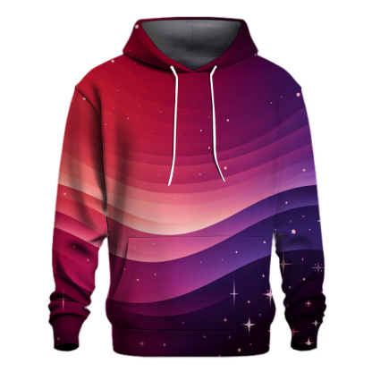 Crimson Dusk Delight Hoodie