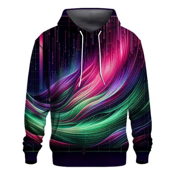 Celestial Aurora Glow Hoodie