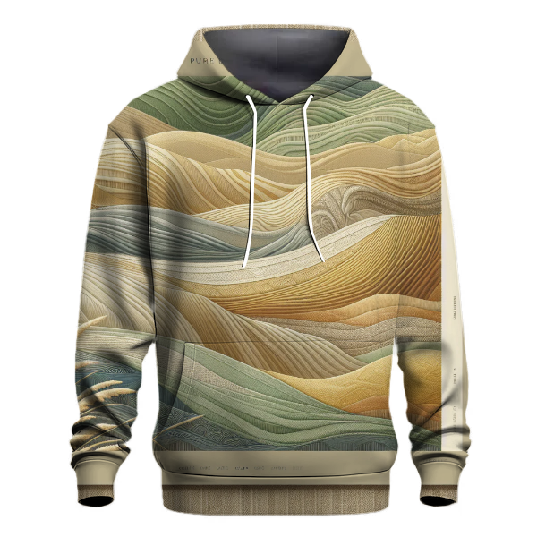 Golden Oasis Tranquility Hoodie