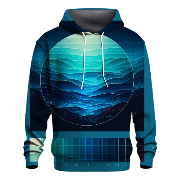 Ocean Waves Blend Hoodie