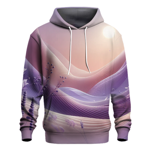 Lush Lavender Fields Hoodie