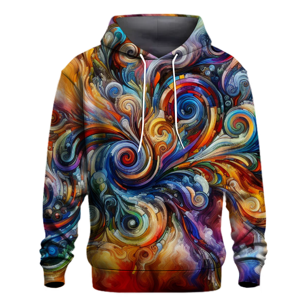 Eccentric Abstract Adventure Hoodie