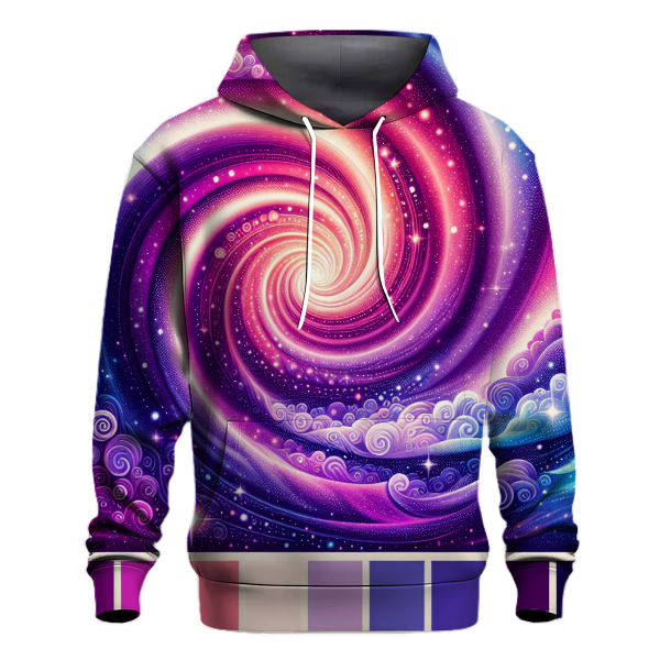 Vivid Galaxy Swirl Hoodie