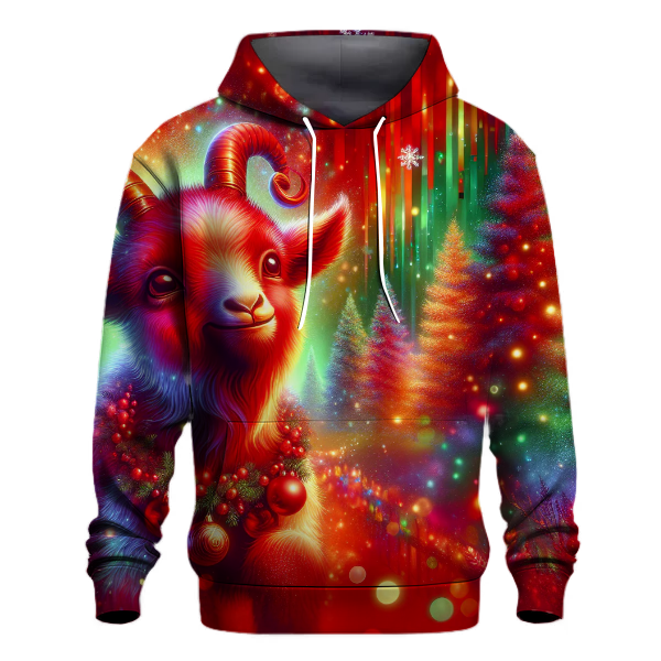 Merry Christmas Yule Goat Hoodie