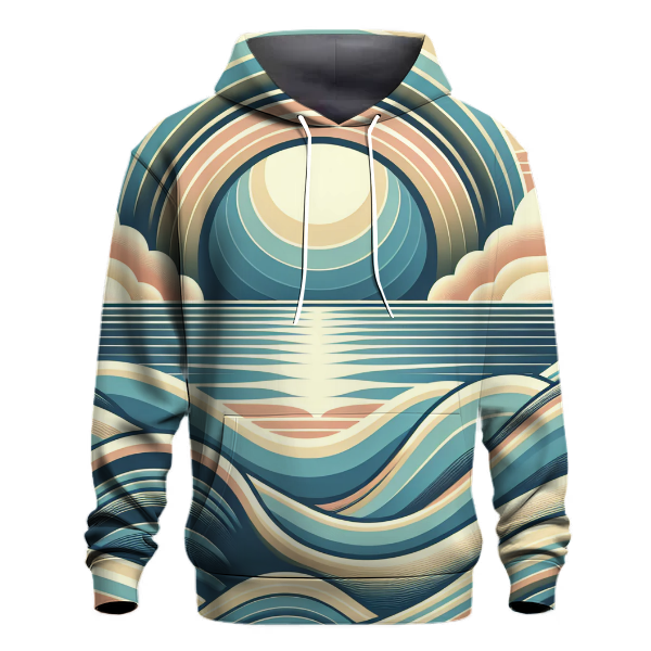 Retro Wave Horizon Hoodie