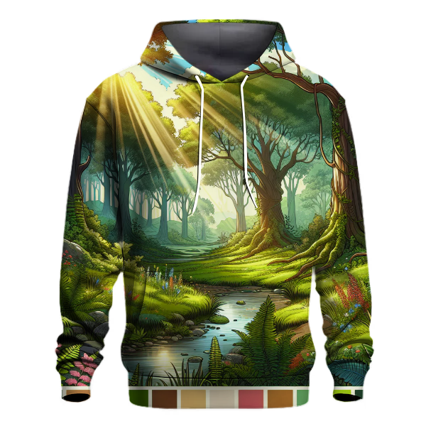 Ethereal Forest Glade Hoodie