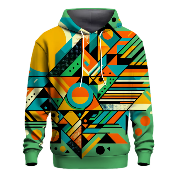 New Wave Pattern Hoodie