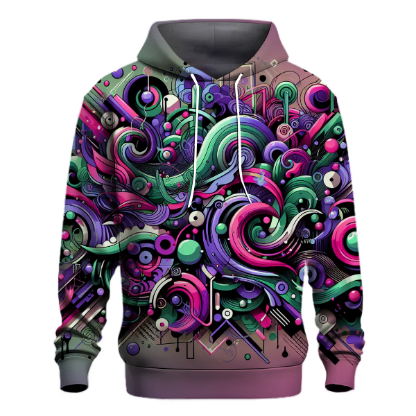 Radical 80s Graffiti Art Hoodie
