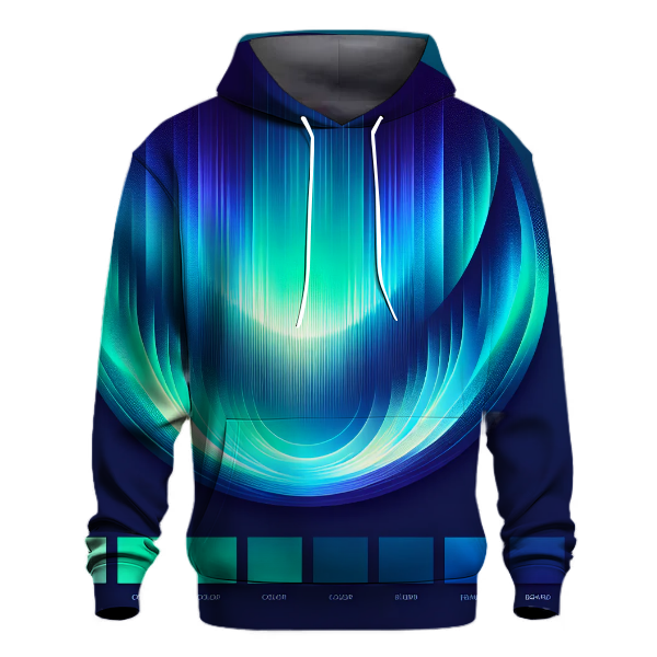 Bright Aurora Gradient Hoodie