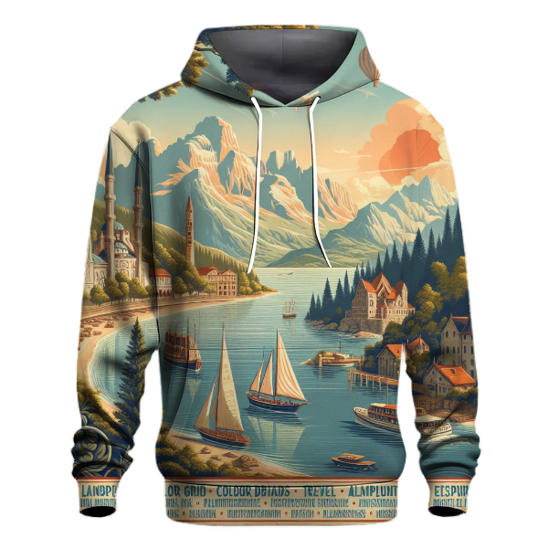 Classic Retro Travel Hoodie