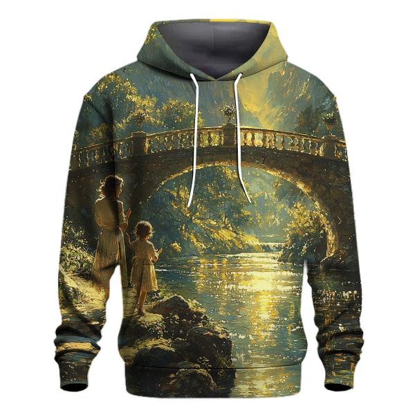 The Bridge of Dreams A Mothers Guiding Support Hoodie