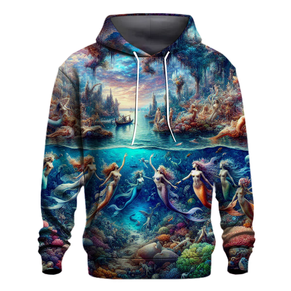 Fantasy Mermaid Cove Hoodie