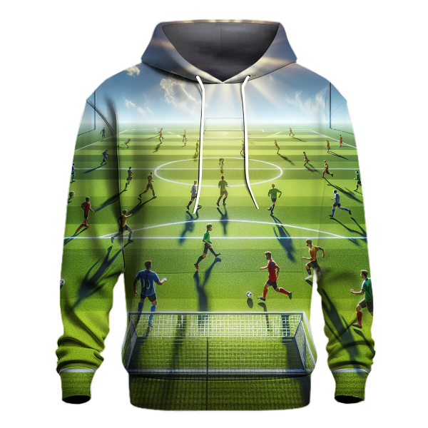 Soccer Playfield Vibes Hoodie