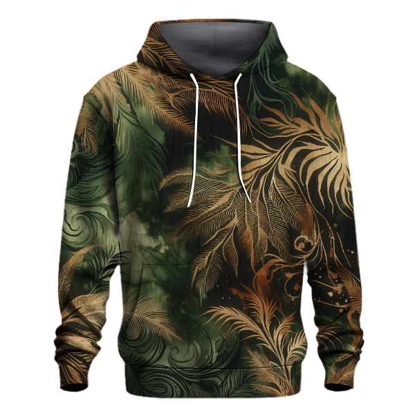 Jungle Nightfall Tie-dye Hoodie