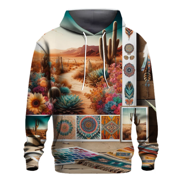 Boho Desert Oasis Hoodie