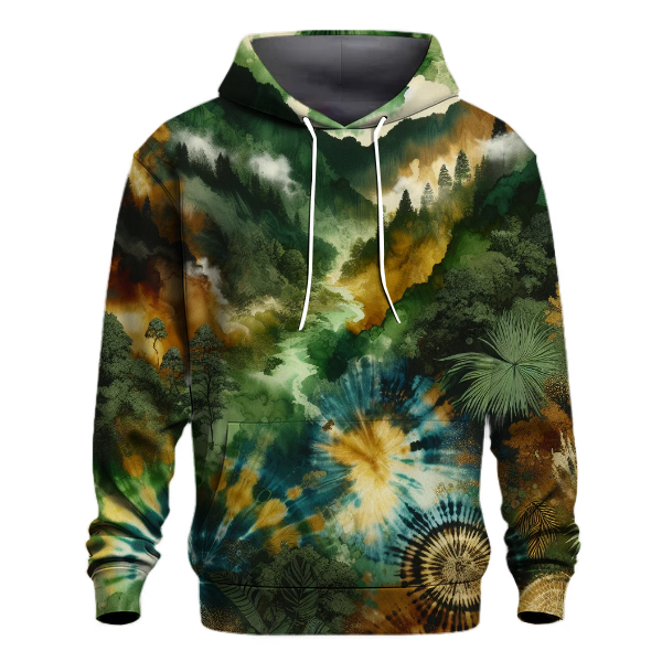 Lush Greenery Escape Hoodie