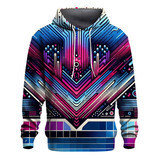 Retro Sport Gradient Hoodie