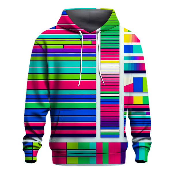 Bold Stripes and Colors Hoodie
