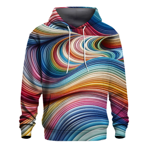 Ethereal Rainbow Stripes Hoodie