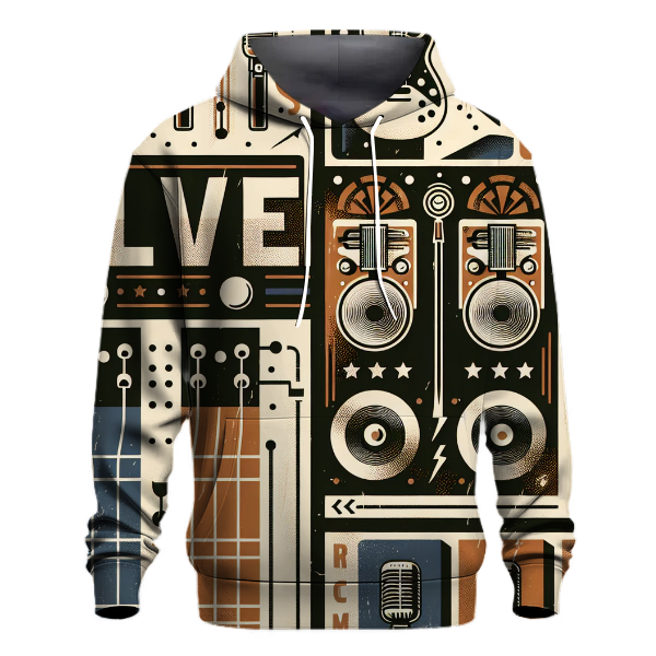 Vintage Rock Band Hoodie