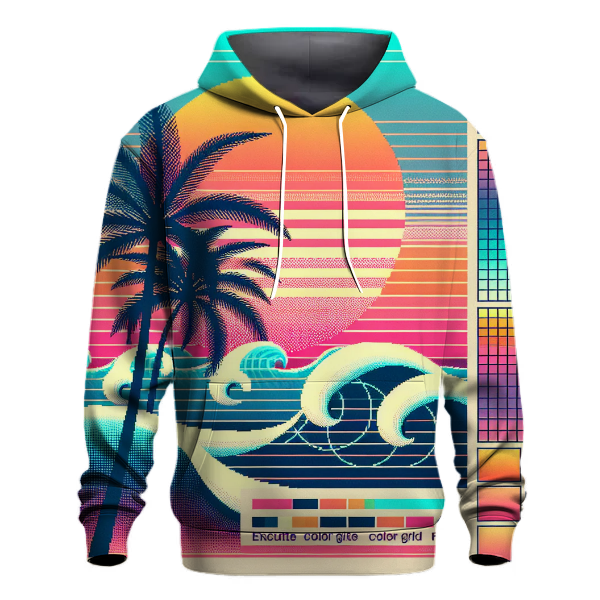 Vaporwave Sunset Dreams Hoodie