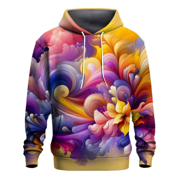 Radiant Orchid Tie-dye Hoodie