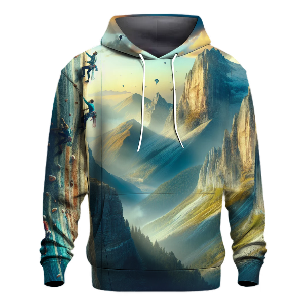 Rock Climbing - Conquer Your Heights Hoodie